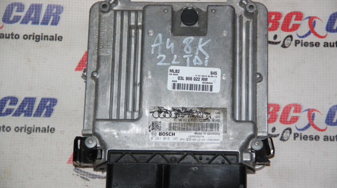 Calculator motor Audi A5 8T 2008-2015 2.0 TDI cod: 03L906022RM