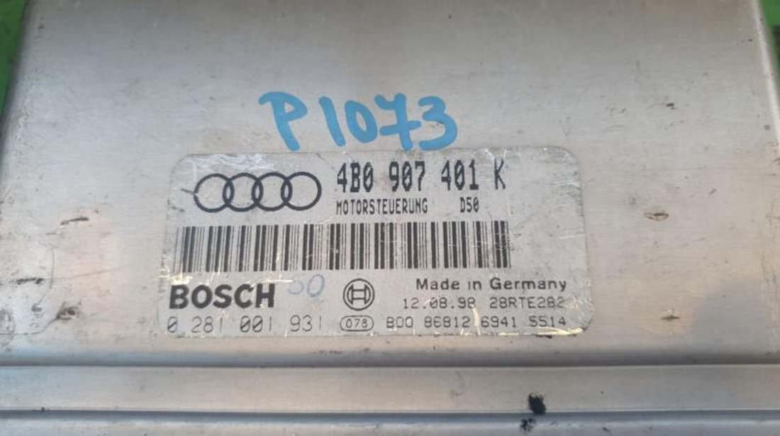 Calculator motor Audi A6 (1997-2004) [4B, C5] 0281001931