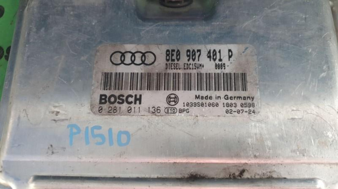 Calculator motor Audi A6 (1997-2004) [4B, C5] 0281011136