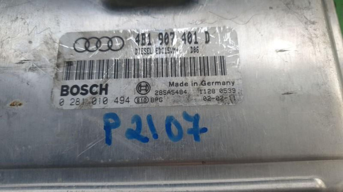 Calculator motor Audi A6 (1997-2004) [4B, C5] 0281010494