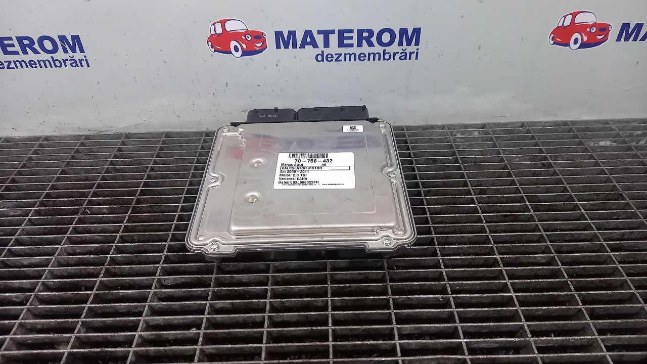 CALCULATOR MOTOR AUDI A6 2.0 TDI - (2009 2011)