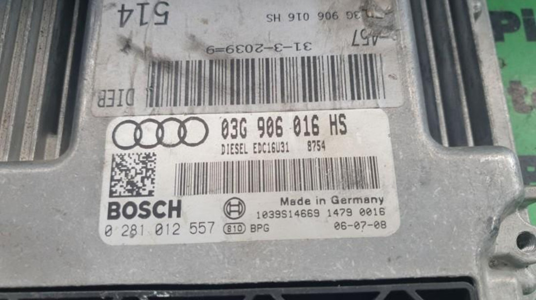 Calculator motor Audi A6 (2004-2011) [4F2, C6] 0281012557