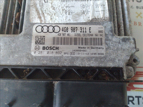 Calculator motor AUDI A6 3.0 TDI an fabr. 2013