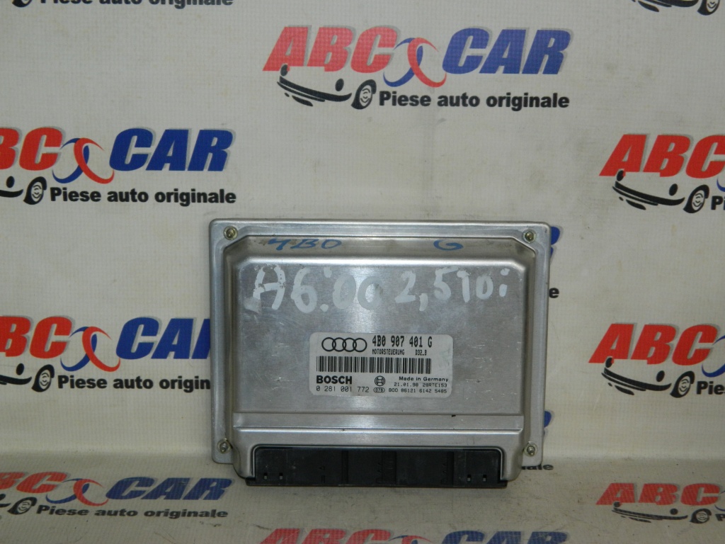 Calculator motor Audi A6 4B C5 2.5 TDI cod: 4B0907401G