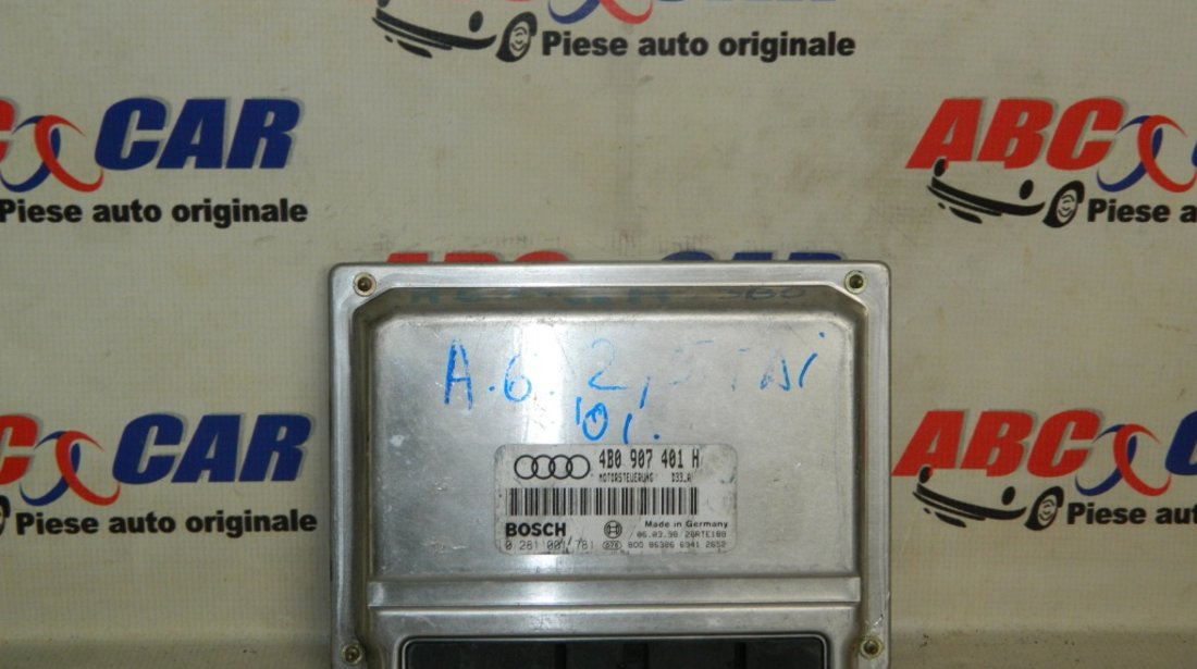 Calculator motor Audi A6 4B C5 2.5 TDI cod: 4B0907401H