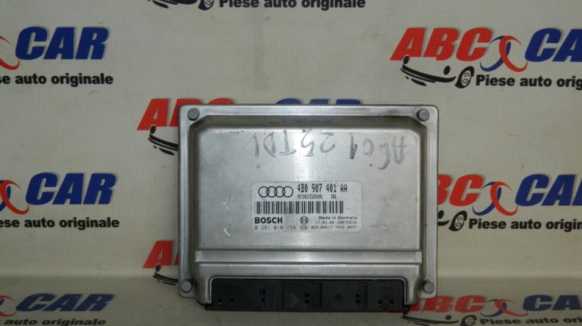 Calculator motor Audi A6 4B C5 2.5TDI cod: 4B0907401AA