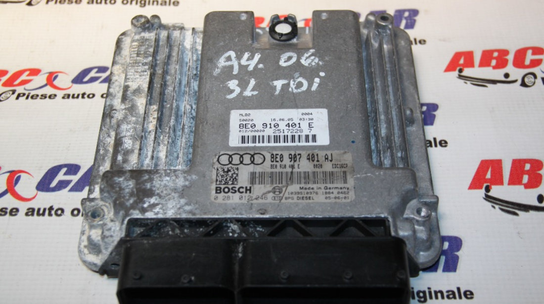 Calculator motor Audi A6 4F 2004-2011 3.0 TDI cod: 8E0910401E