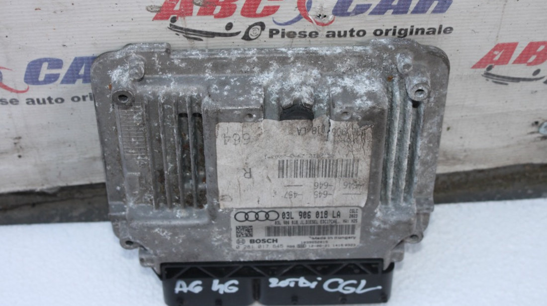 Calculator motor Audi A6 4G C7 2012-2018 2.0 TDI cod: 03L906018LA