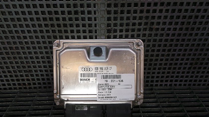 CALCULATOR MOTOR AUDI A6 A6 1.9 TDI - (2001 2004)