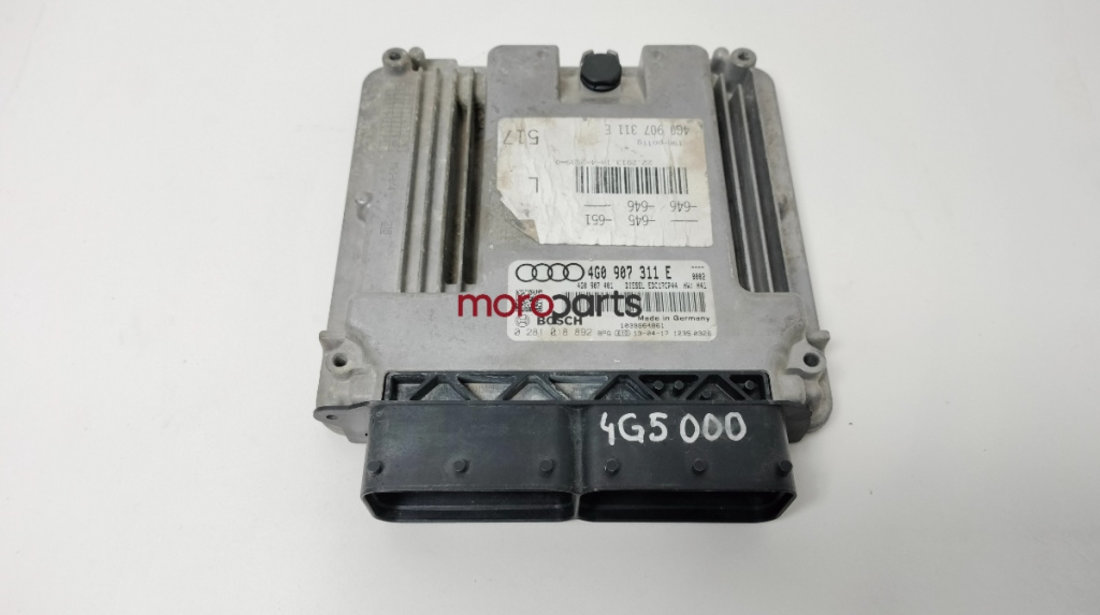 Calculator motor Audi A6 C7 (4G5) avant 2013 3.0 TDI OEM 4G0907311E