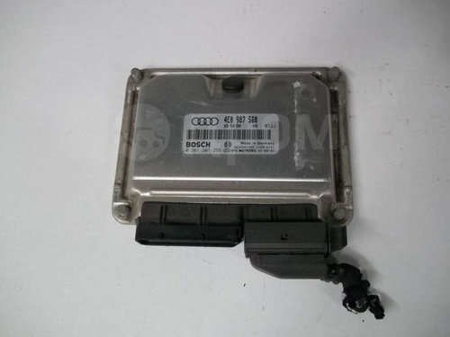 Calculator Motor AUDI A8, 0261207256, 4E0910560, ME711,