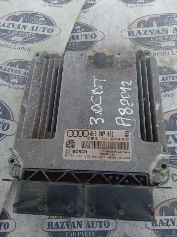 Calculator motor Audi A8 3.0 Motorina 2012, 4H0907401