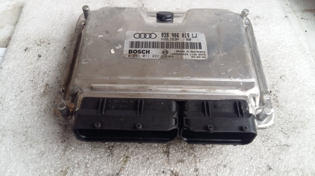 Calculator motor auto audi a4 b6 1.9tdi 038906019lj