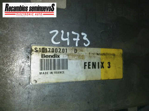 Calculator Motor BENDIX CITROEN XM S101700201 D / S101700201DS101700201 D / S101700201D