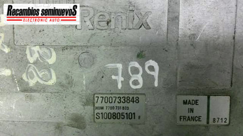 Calculator Motor BENDIX RENAULT 21 S100805101 F / S100805101F / HOM 7700731803 / HOM7700731803 / 770...