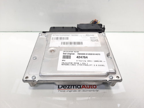 Calculator motor, Bmw 3 Touring (E91) [Fabr 2005-2011] 2.0 D, N47D20C, 7823420-01, 0281014572 (id:42...