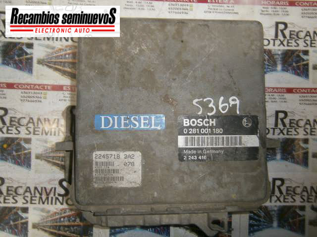 Calculator Motor BMW 325, 0281001180, 2243416,