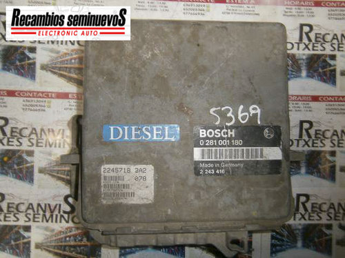 Calculator Motor BMW 325, 0281001180, 2243416,