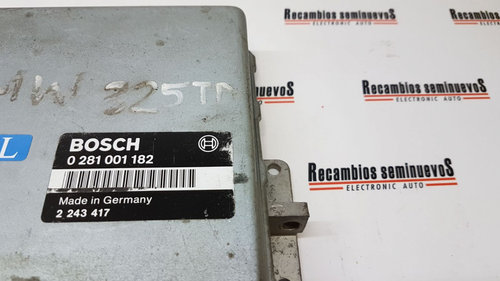 Calculator Motor BMW 325, 0281001182, 2243417,