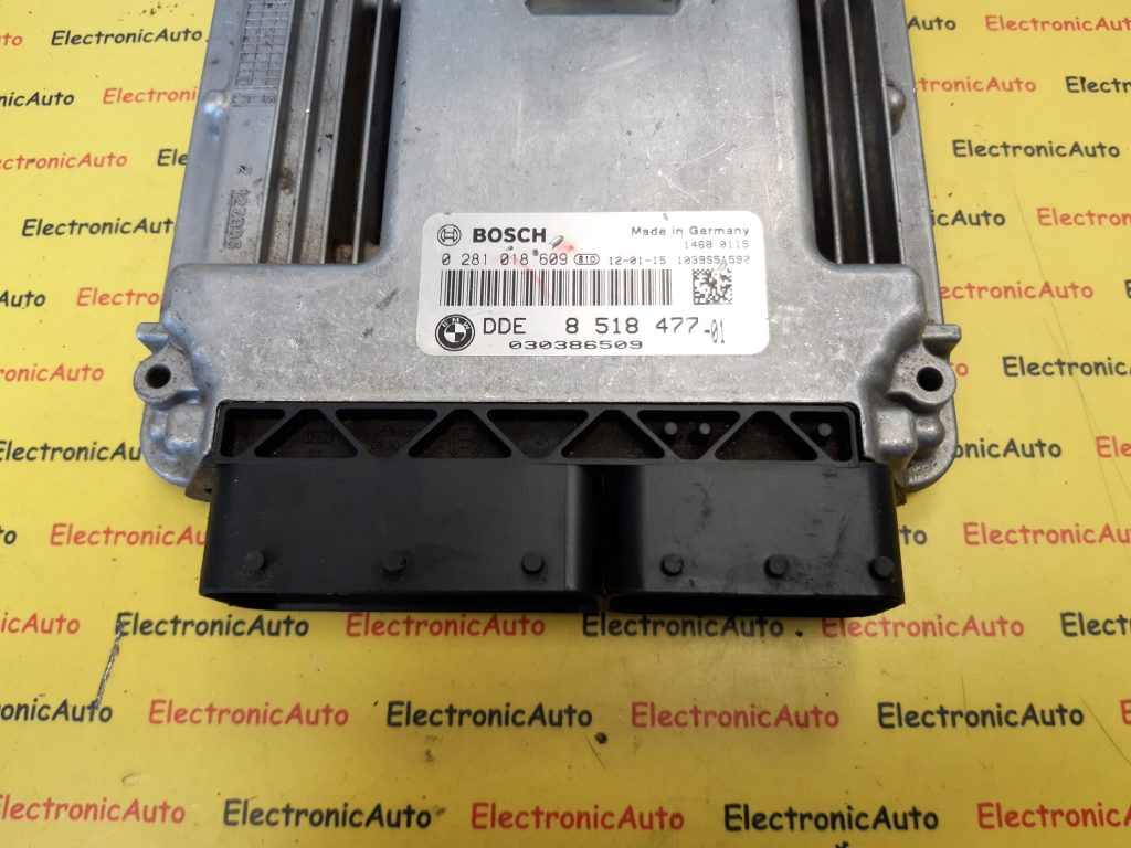 Calculator Motor BMW 520, 0281018609, 8518477 01, 851847701,