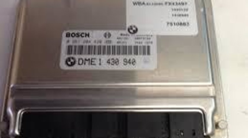 Calculator motor BMW E46 cu codul DME1430940 produs de BOSCH.