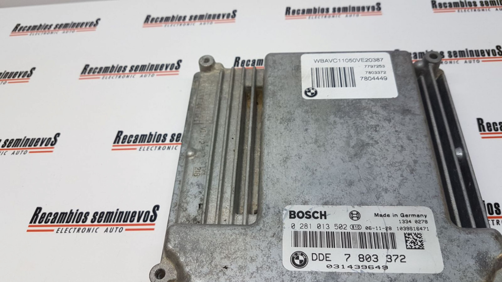 Calculator Motor BMW E90, 0281013502, 7803372,