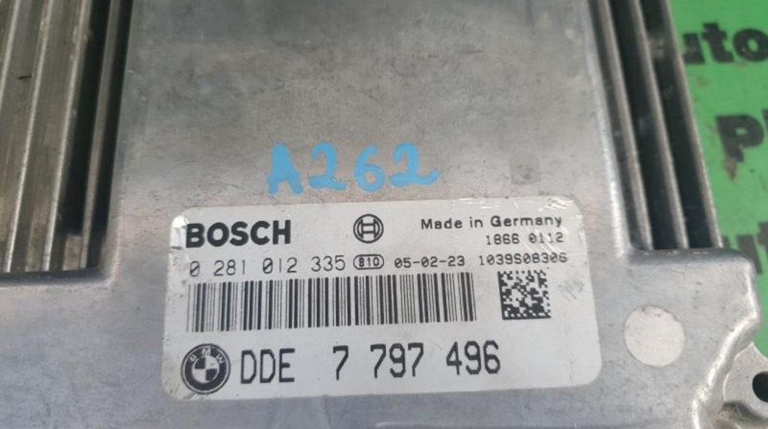 Calculator motor BMW Seria 1 (2004->) [E81, E87] 0281012335