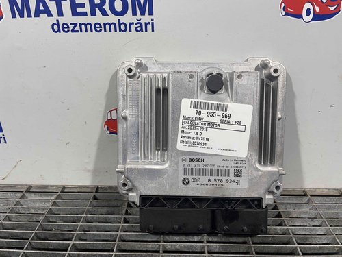CALCULATOR MOTOR BMW SERIA 1 F20 SERIA 1 F20 1.6 D - (2011 2015)