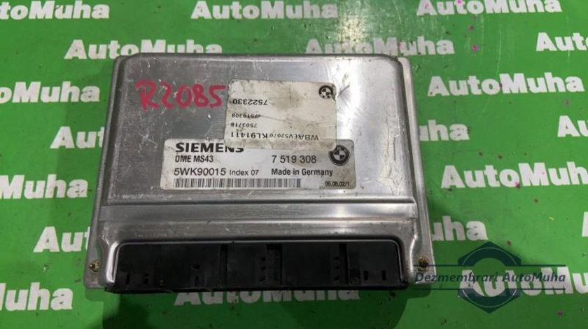 Calculator motor BMW Seria 3 (1998-2005) [E46] 7519308