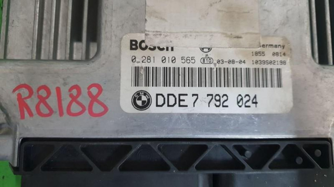 Calculator motor BMW Seria 3 (1998-2005) [E46] 0281010565