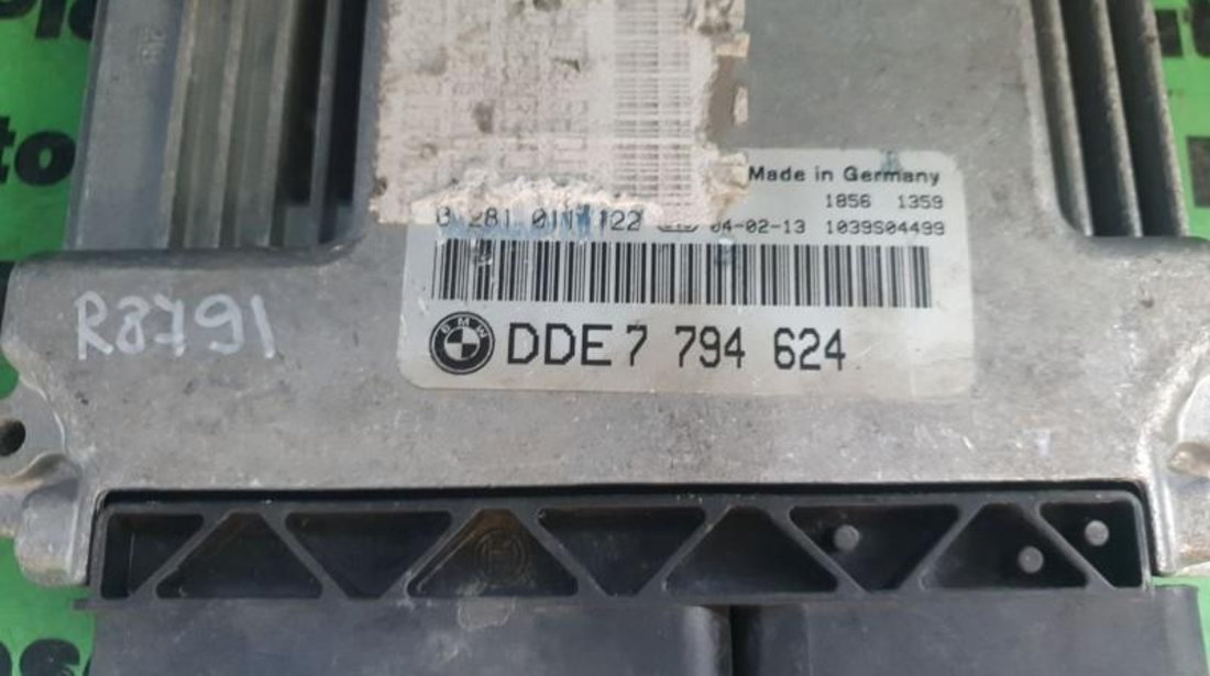 Calculator motor BMW Seria 3 (1998-2005) [E46] 0281011122