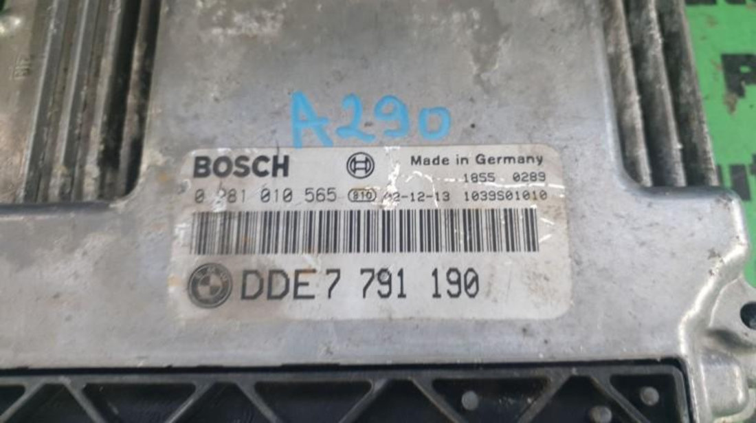 Calculator motor BMW Seria 3 (1998-2005) [E46] 0281010565