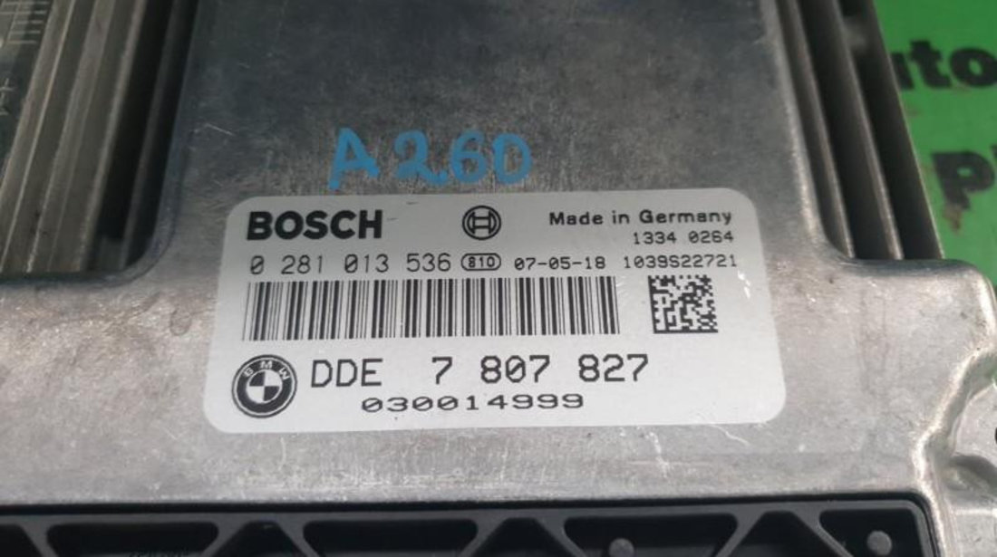 Calculator motor BMW Seria 3 (2006->) [E92] 0281013536