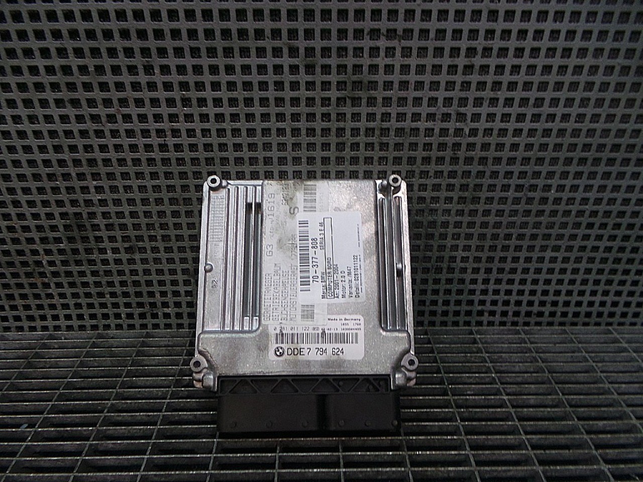 CALCULATOR MOTOR BMW SERIA 3 E 46 2.0 D - (2001 2004)