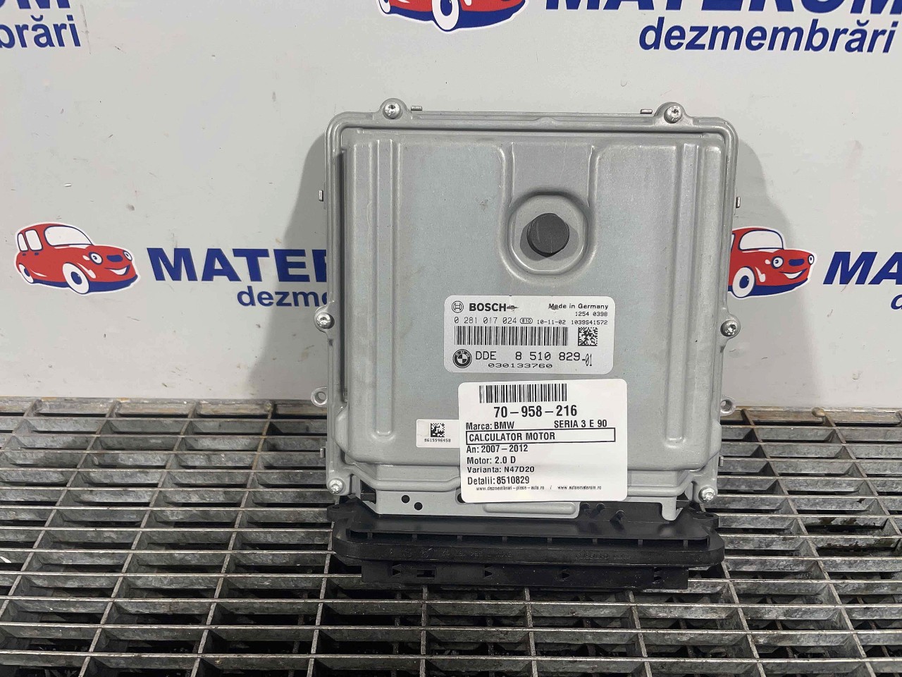 CALCULATOR MOTOR BMW SERIA 3 E 90 2.0 D - (2007 2012)