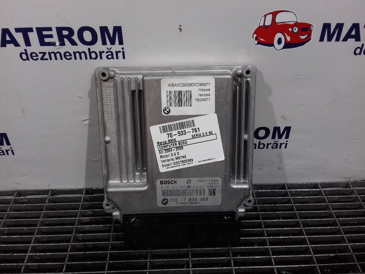 CALCULATOR MOTOR BMW SERIA 3 E 90 3.0 D - (2004 2007)