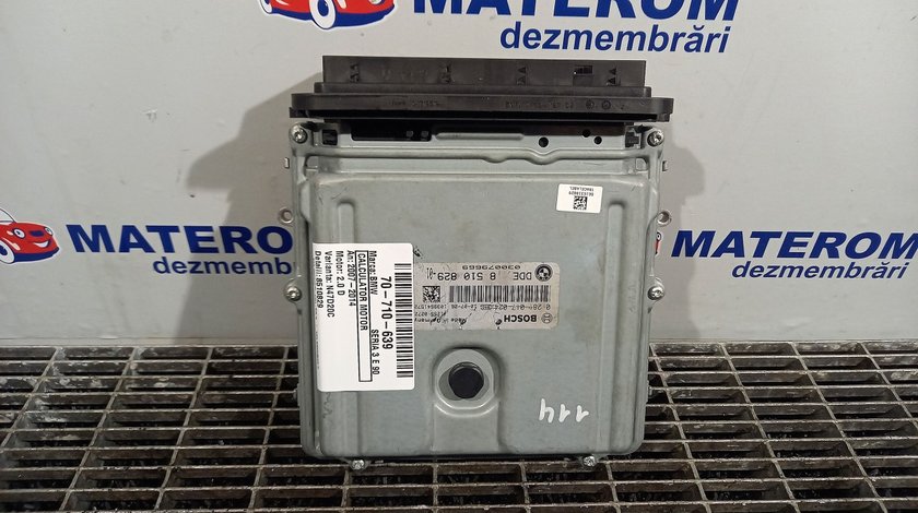 CALCULATOR MOTOR BMW SERIA 3 E 90 SERIA 3 E 90 2.0 D - (2007 2012)