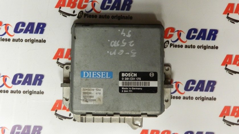 Calculator motor BMW Seria 3 E30 2.5 TD cod: 2244771 / 0281001175 model 1990