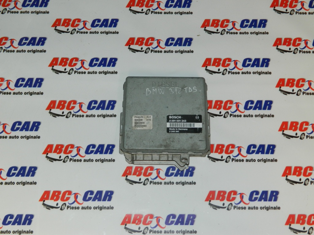 Calculator motor BMW Seria 3 E36 1.8 TDS cod: 2245541 / 0281001243 model 1995