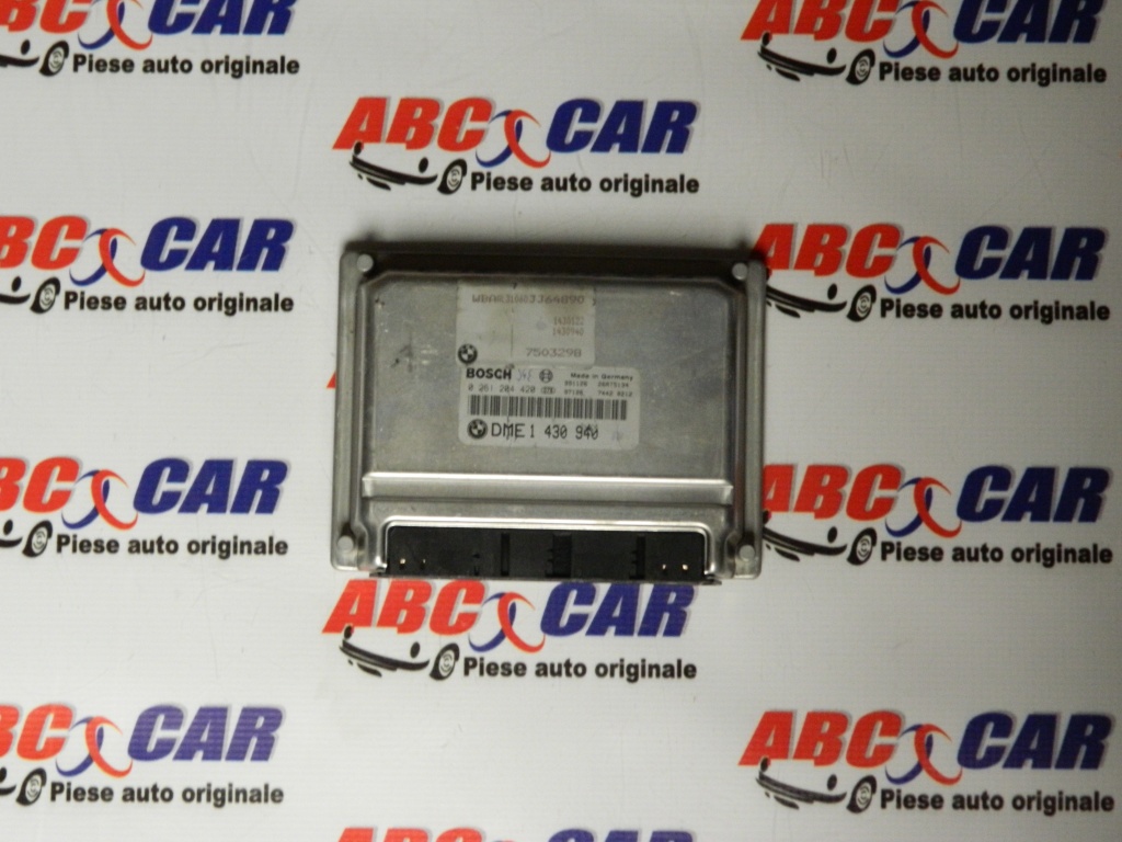 Calculator motor BMW Seria 3 E46 1.8 Benzina cod: 1430940 / 0261204420 model 2003