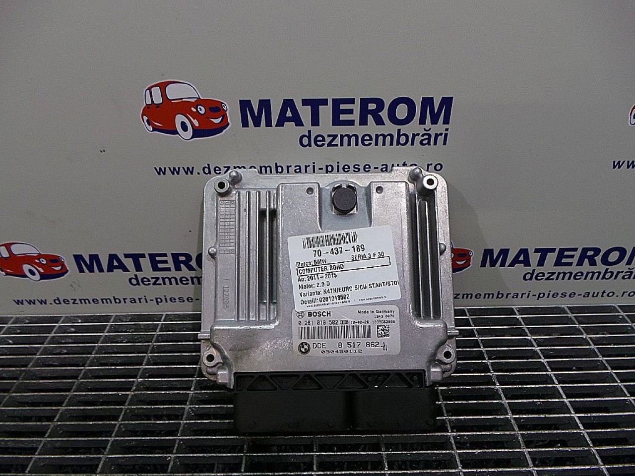 CALCULATOR MOTOR BMW SERIA 3 F 30 SERIA 3 F 30 2.0 D - (2011 2015)