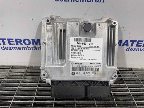 CALCULATOR MOTOR BMW SERIA 3 F 30 SERIA 3 F 30 2.0 D - (2011 2018)