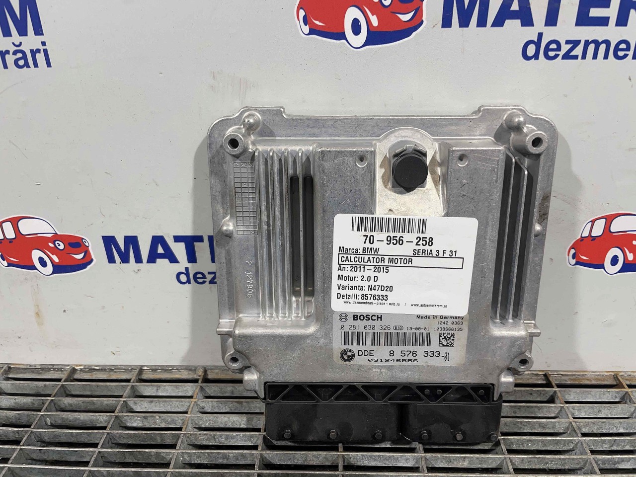 CALCULATOR MOTOR BMW SERIA 3 F 31 2.0 D 