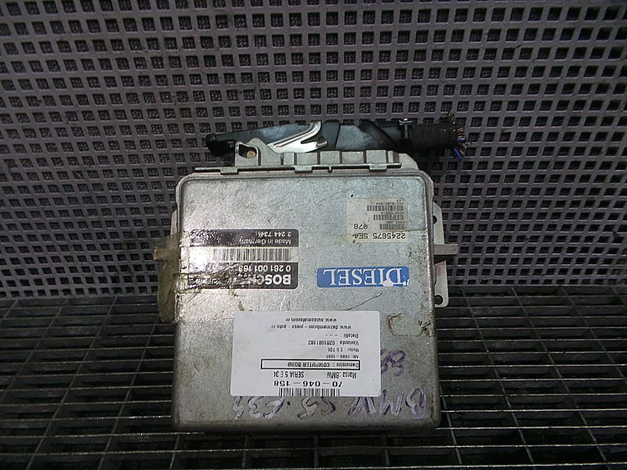 CALCULATOR MOTOR BMW SERIA 5 E 34 SERIA 5 E 34 2.5 TDS - (1988 1995)