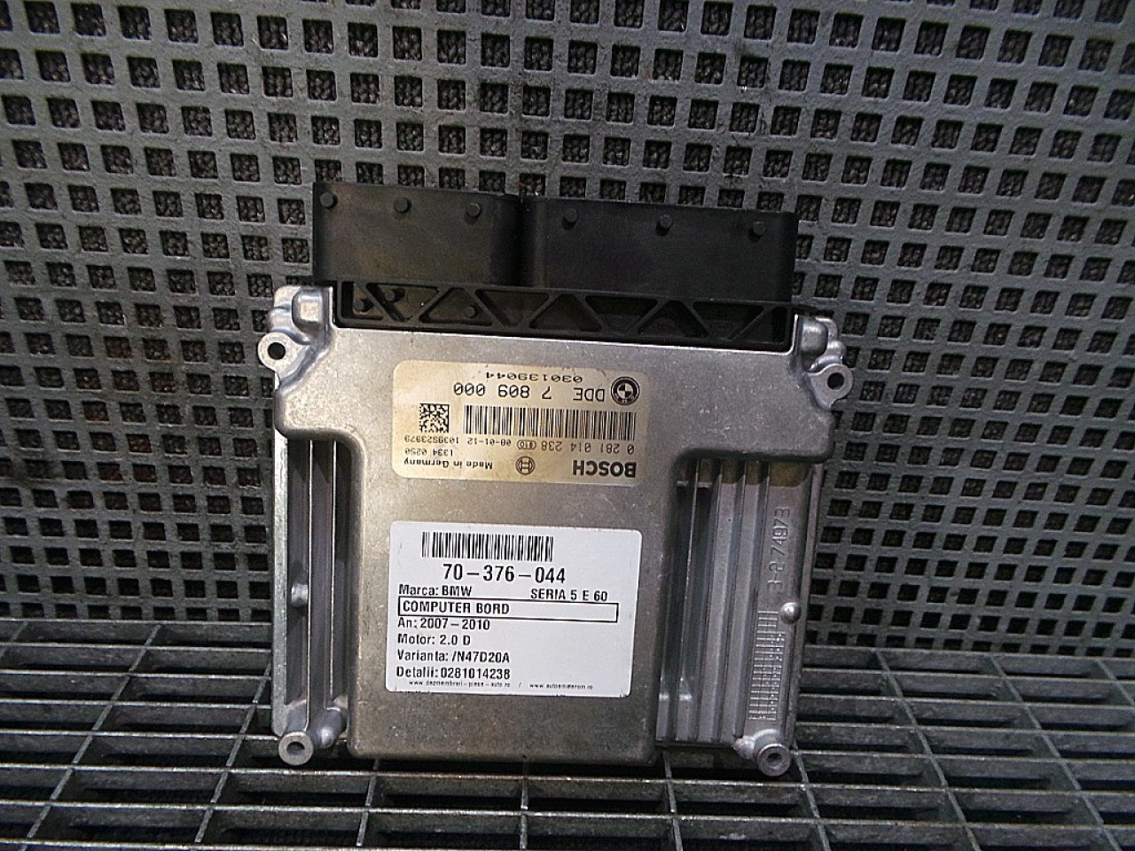 CALCULATOR MOTOR BMW SERIA 5 E 60 2.0 D - (2007 2010)
