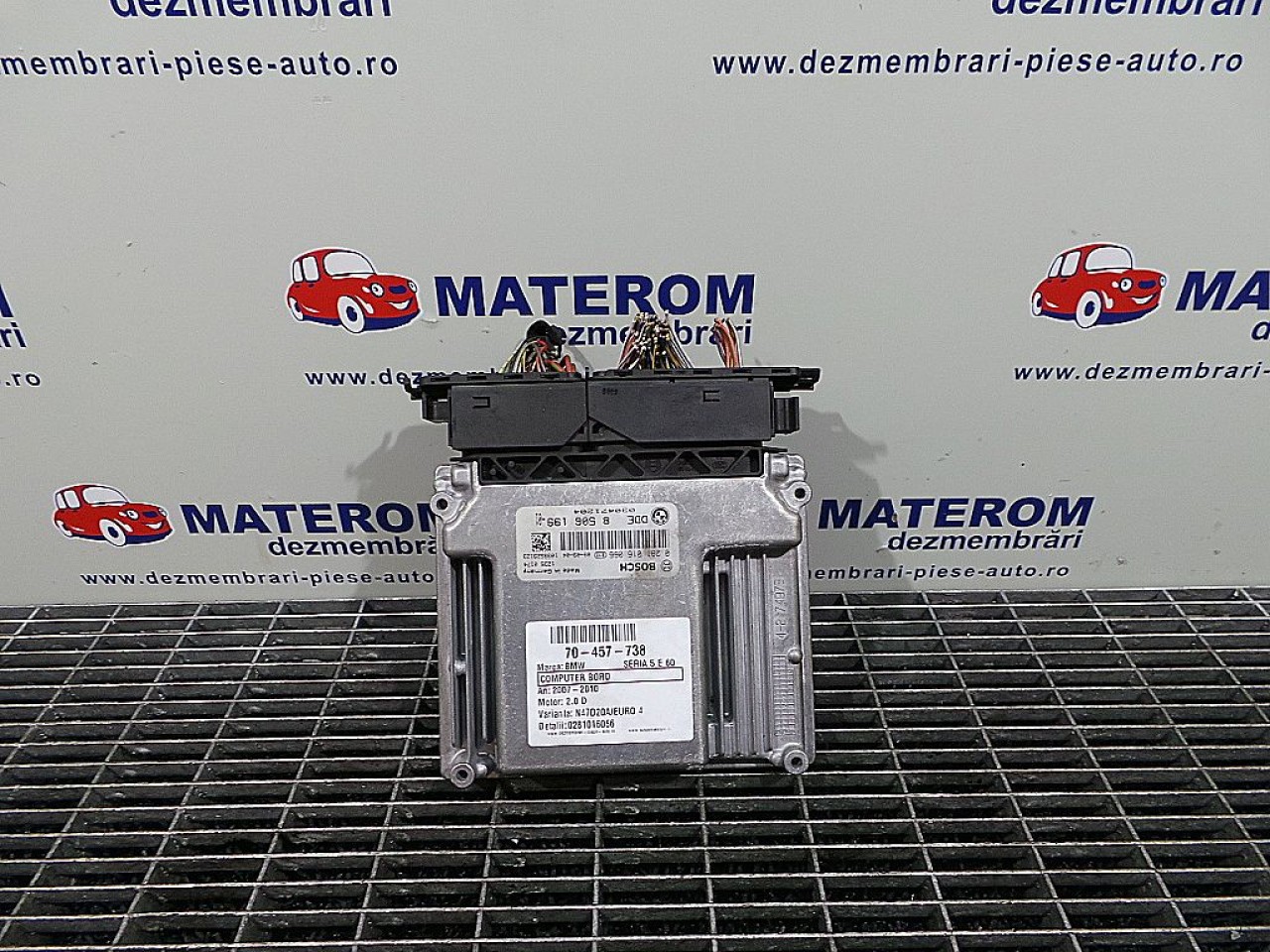 CALCULATOR MOTOR BMW SERIA 5 E 60 SERIA 5 E 60 2.0 D - (2007 2010)