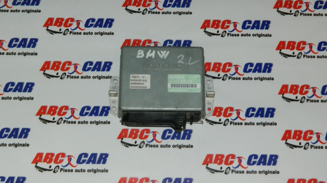 Calculator motor BMW Seria 5 E34 2.0 i cod: 1726101001 / 0261200172 model 1992