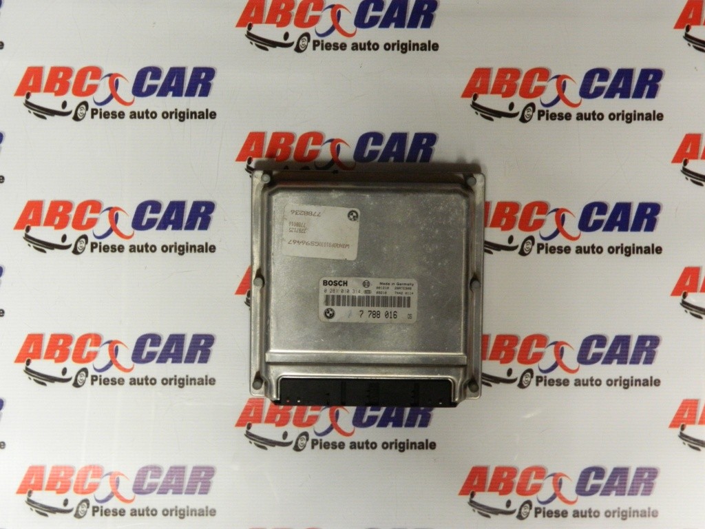 Calculator motor BMW Seria 5 E39 3.0 D cod: 7788016 / 0281010314 model 2000