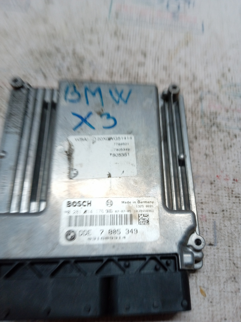 Calculator motor BMW X3 2007, DDE7805349