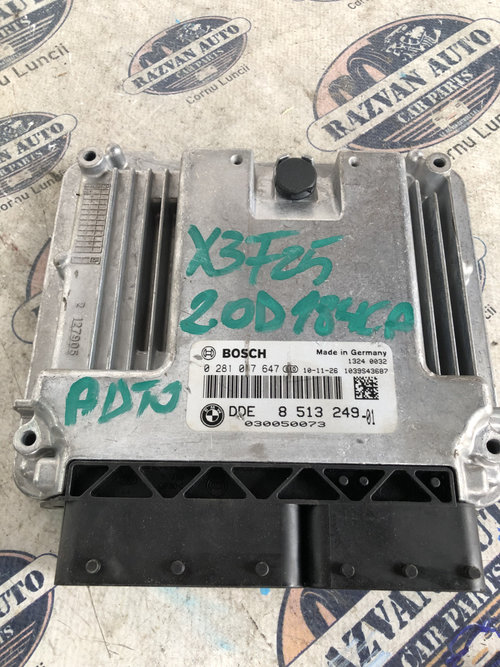 Calculator motor BMW X3 F25 2.0 Motorina, 8513249